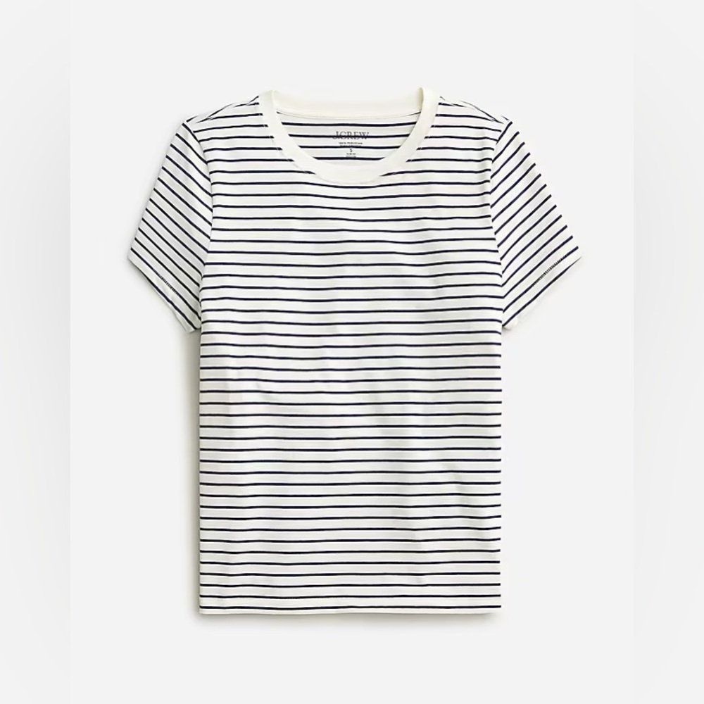 NWT J Crew Pima cotton slim fit T-shirt in stripe